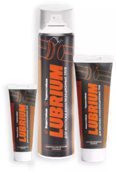 Сантехническая смазка Lubrium аэрозоль, баллон
